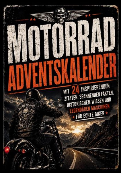 Cover von Motorrad Adventskalender