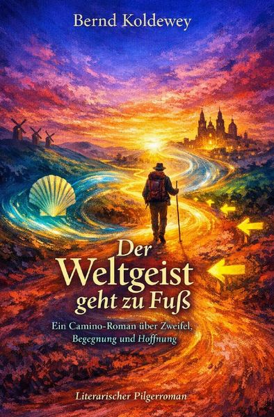 Cover von Der Weltgeist geht zu Fuß