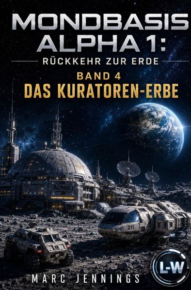 Cover von Mondbasis Alpha 1: Rückkehr zur Erde/MONDBASIS ALPHA 1: RÜCKKEHR ZUR ERDE – Band 4 – Das Kuratoren-Erbe