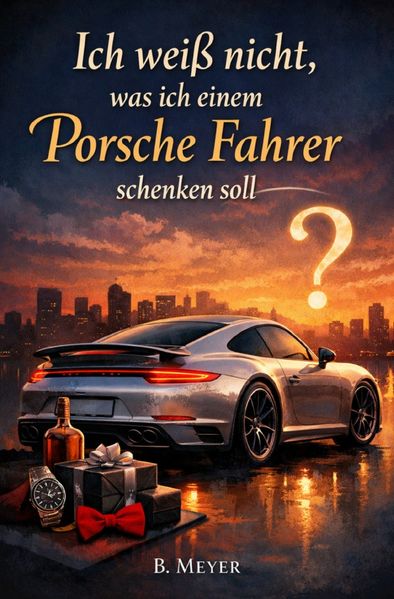 Cover von Ich weiß nicht, was ich einem Porsche Fahrer schenken soll