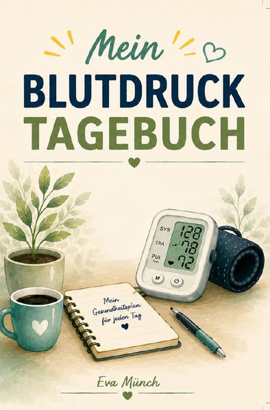 Cover von Mein Blutdrucktagebuch