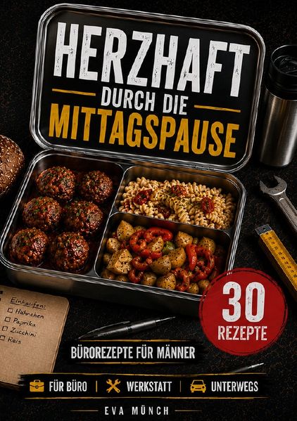 Cover von Herzhaft durch die Mittagspause