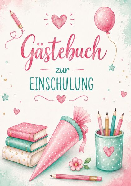 Cover von Gästebuch zur Einschulung