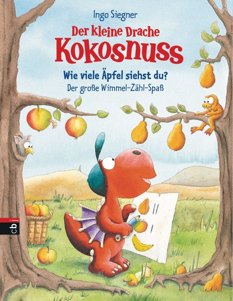 Cover von Der kleine Drache Kokosnuss – Wie viele Äpfel siehst du? Der große Wimmel-Zähl-Spaß