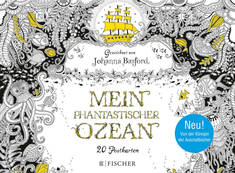 Cover von Phantastischer Ozean – Postkartenbuch