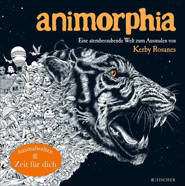 Cover von Animorphia – Phantastische Tiermotive