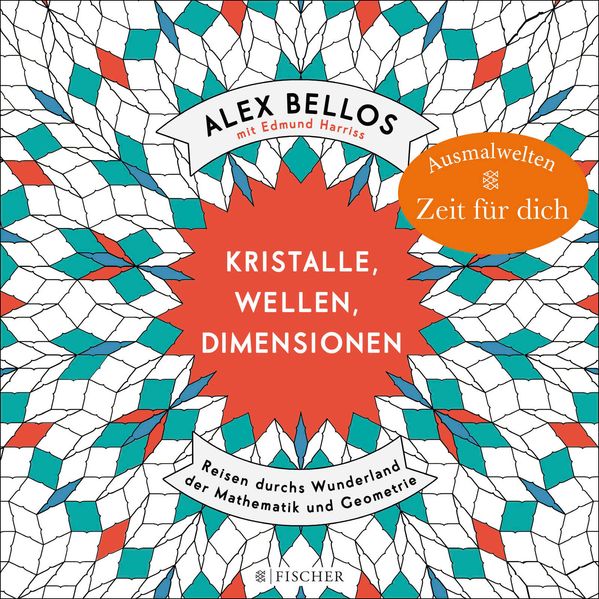 Cover von Kristalle, Wellen, Dimensionen – Eine phantastische Welt zum Ausmalen