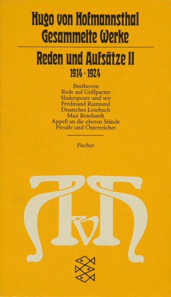 Cover von Reden und Aufsätze II