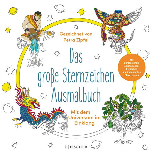 Cover von Das große Sternzeichen-Ausmalbuch