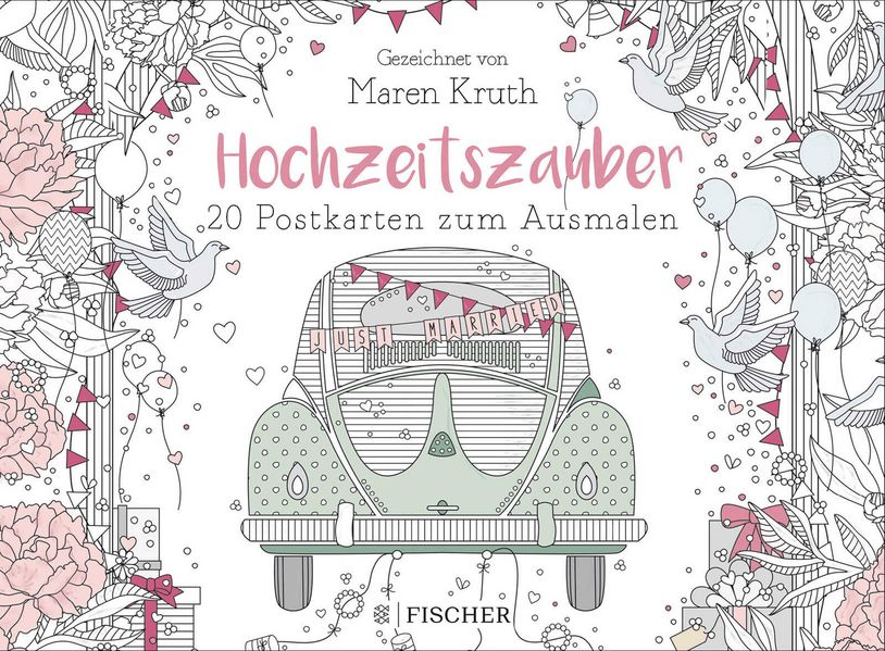 Cover von Hochzeitszauber – Postkartenbuch