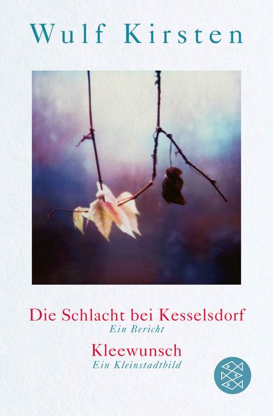 Cover von Die Schlacht bei Kesselsdorf. Ein Bericht / Kleewunsch. Ein Kleinstadtbild
