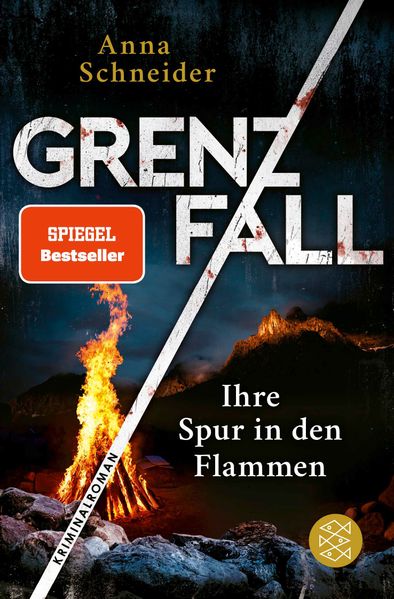 Cover von Grenzfall – ihre Spur in den Flammen