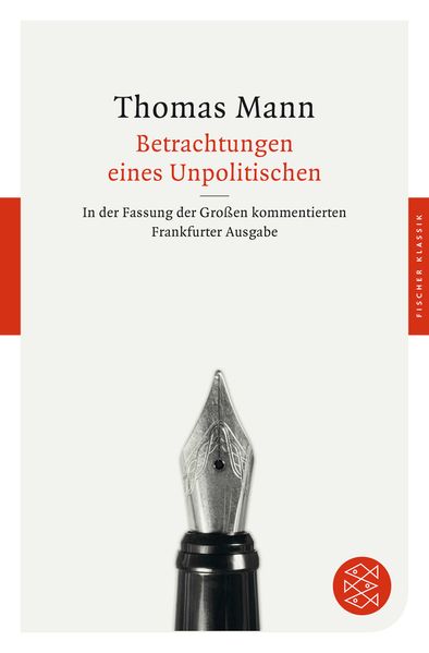 Cover von Betrachtungen eines Unpolitischen