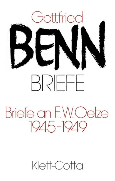 Cover von Briefe / Briefe an F. W. Oelze. 1945-1949