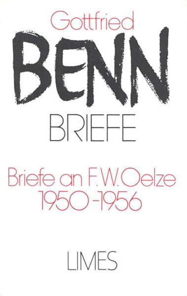 Cover von Briefe / Briefe an F. W. Oelze. 1950-1956