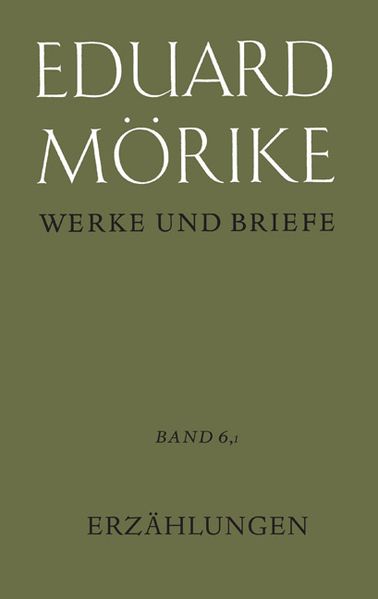 Cover von Werke und Briefe. Historisch-kritische Gesamtausgabe. Pflichtfortsetzung / Erzählungen