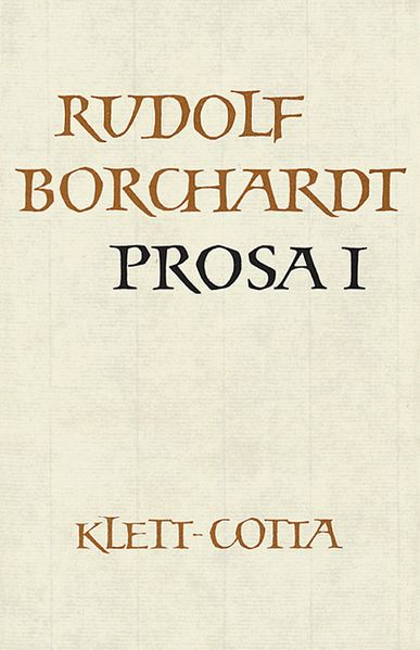 Cover von Gesammelte Werke in Einzelbänden / Prosa I