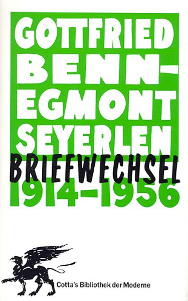 Cover von Briefwechsel 1914-1956
