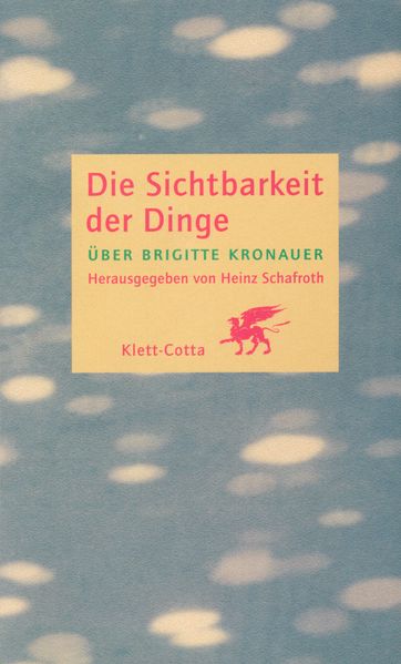 Cover von Die Sichtbarkeit der Dinge