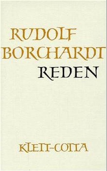 Cover von Gesammelte Werke in Einzelbänden / Reden