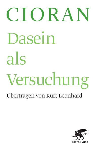 Cover von Dasein als Versuchung