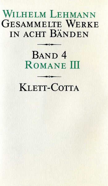 Cover von Gesammelte Werke in acht Bänden / Romane III