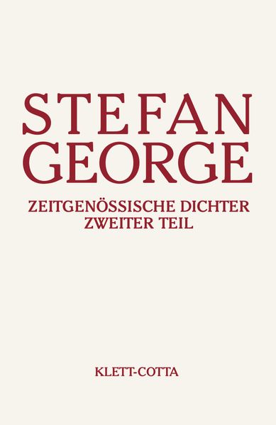 Cover von Sämtliche Werke in achtzehn Bänden / Zeitgenössische Dichter