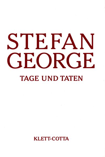 Cover von Sämtliche Werke in achtzehn Bänden / Tage und Taten