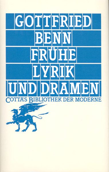 Cover von Frühe Lyrik und Dramen