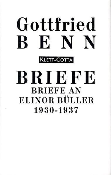 Cover von Briefe / Briefe an Elinor Büller-Klinkowström 1930-1937