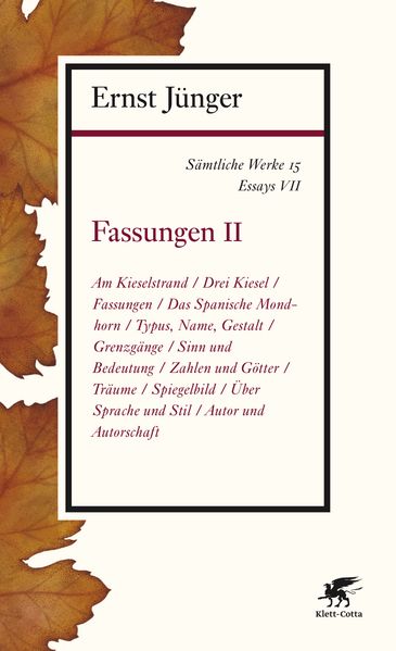 Cover von Sämtliche Werke – Band 15