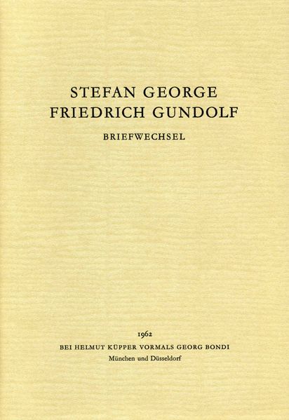 Cover von Briefwechsel