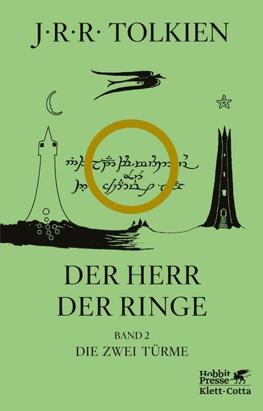 Cover von Der Herr der Ringe. Bd. 2 – Die zwei Türme (Der Herr der Ringe. Ausgabe in neuer Übersetzung und Rechtschreibung, Bd. 2)