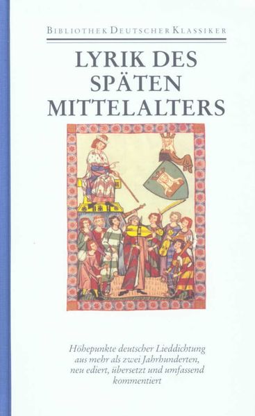 Cover von Deutsche Lyrik des späten Mittelalters