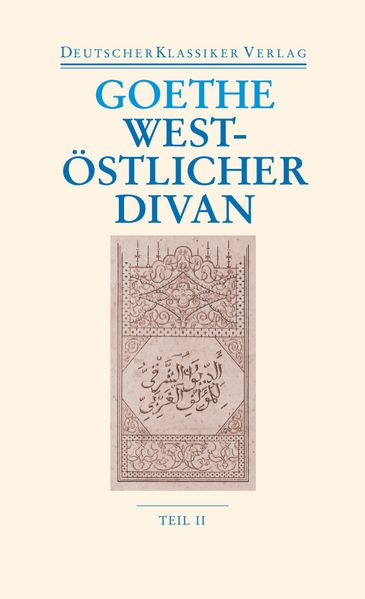 Cover von West-östlicher Divan