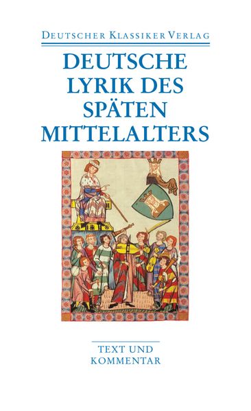 Cover von Deutsche Lyrik des späten Mittelalters