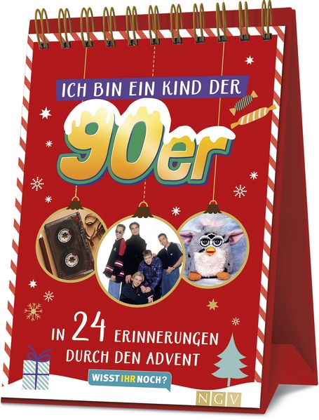 Cover von Ich bin ein Kind der 90er – Adventskalender