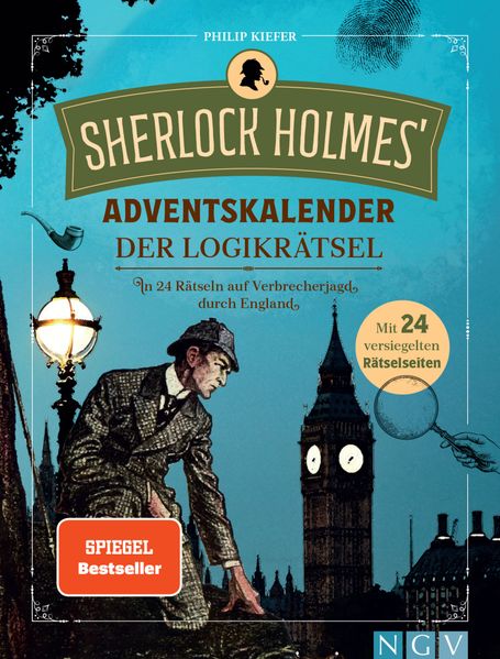 Cover von Sherlock Holmes‘ Adventskalender der Logikrätsel