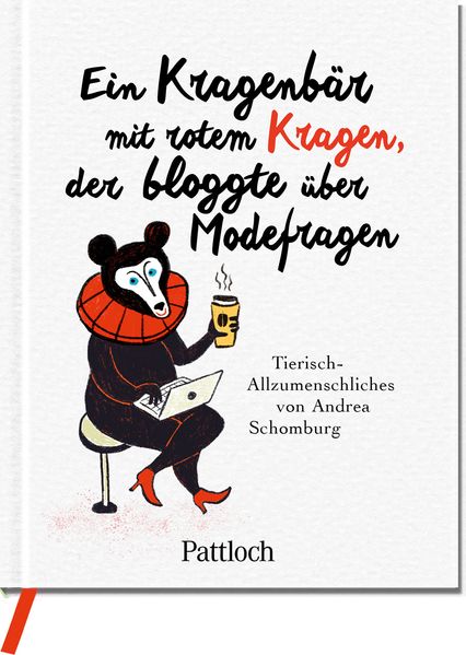 Cover von Ein Kragenbär mit rotem Kragen, der bloggte über Modefragen