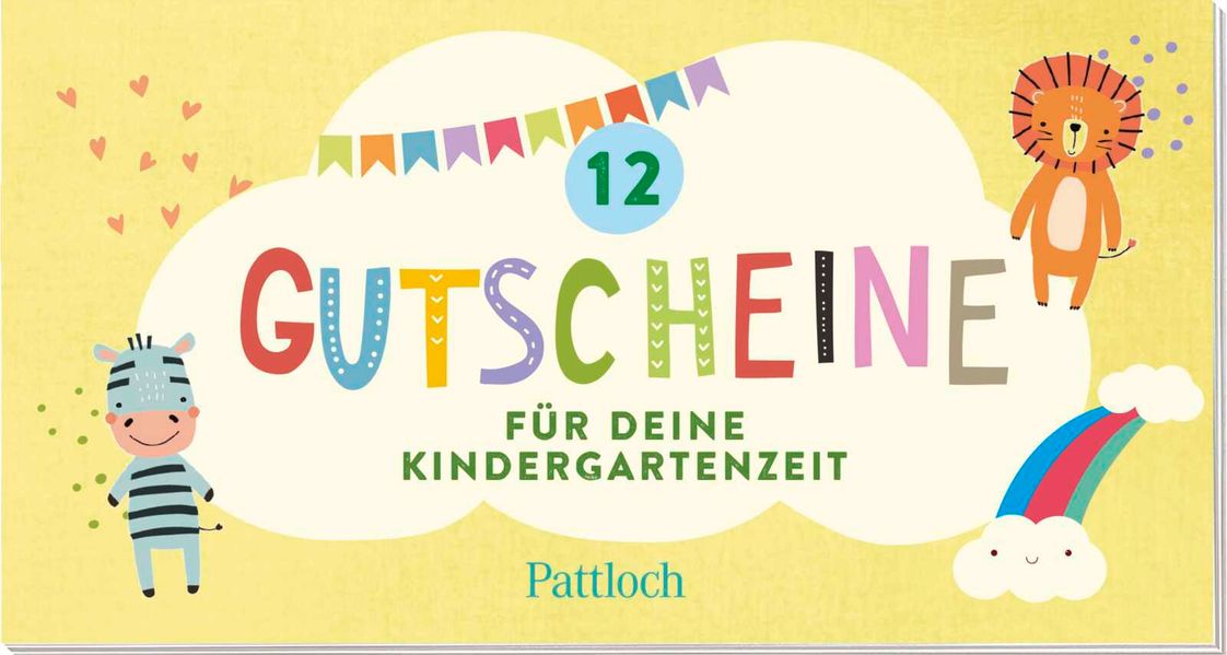 Cover von 12 Gutscheine für deine Kindergartenzeit
