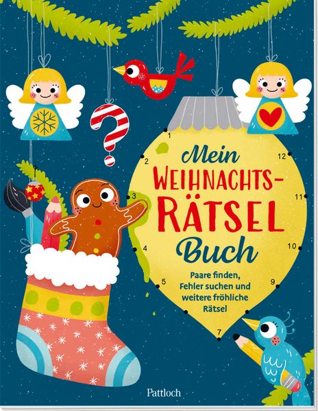 Cover von Mein Weihnachts-Rätselbuch