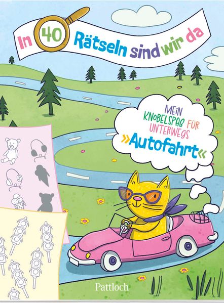 Cover von In 40 Rätseln sind wir da! – Autofahrt