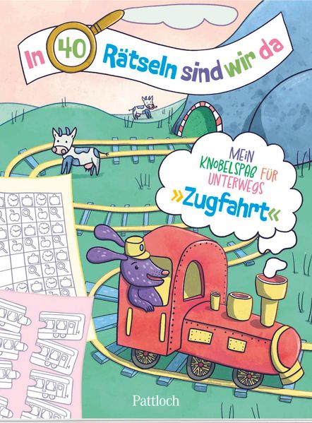 Cover von In 40 Rätseln sind wir da! – Zugfahrt