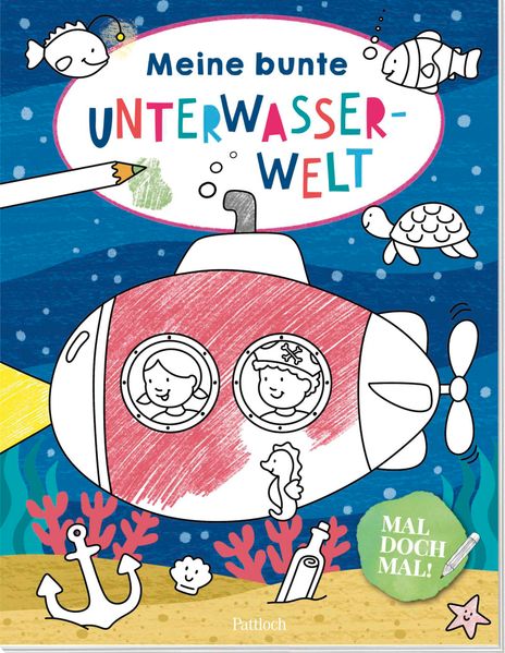 Cover von Mal doch mal! – Meine bunte Unterwasserwelt