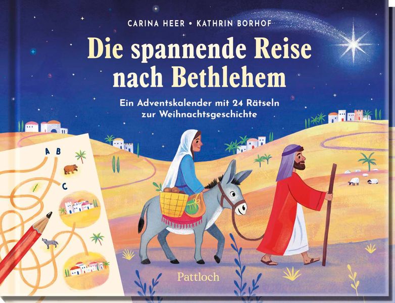 Cover von Die spannende Reise nach Bethlehem