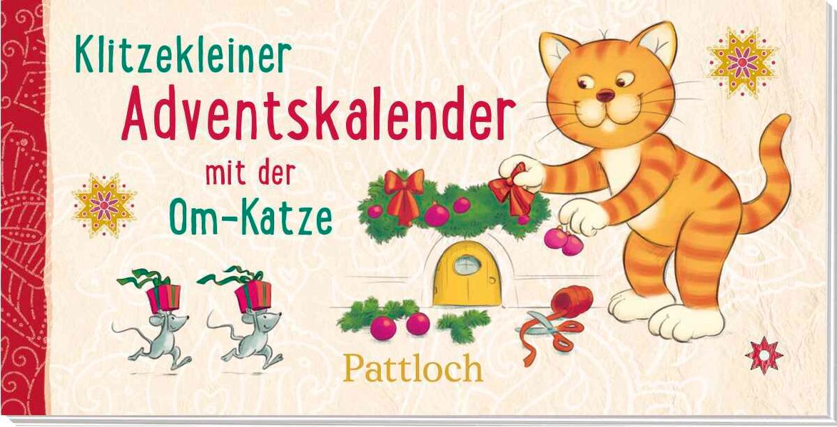Cover von Klitzekleiner Adventskalender mit der Om-Katze