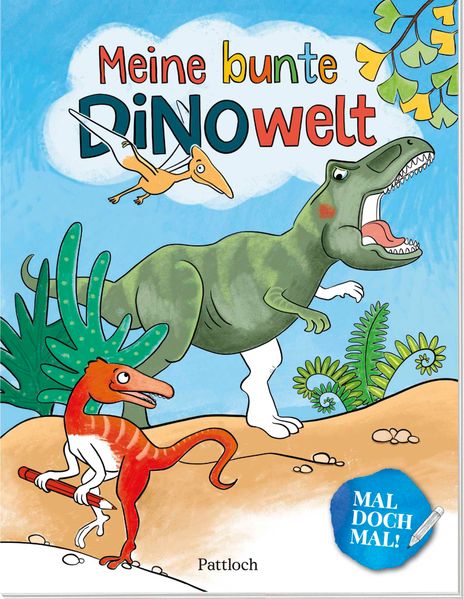 Cover von Mal doch mal! – Meine bunte Dinowelt
