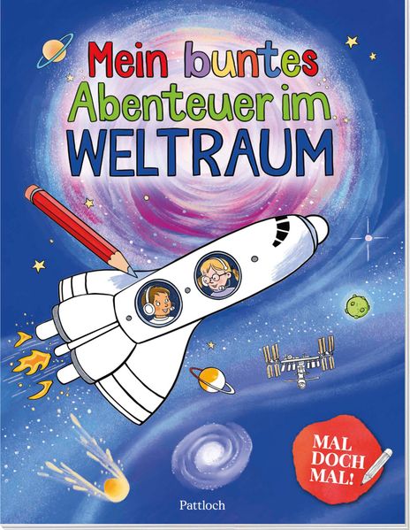 Cover von Mal doch mal! – Mein buntes Abenteuer im Weltraum