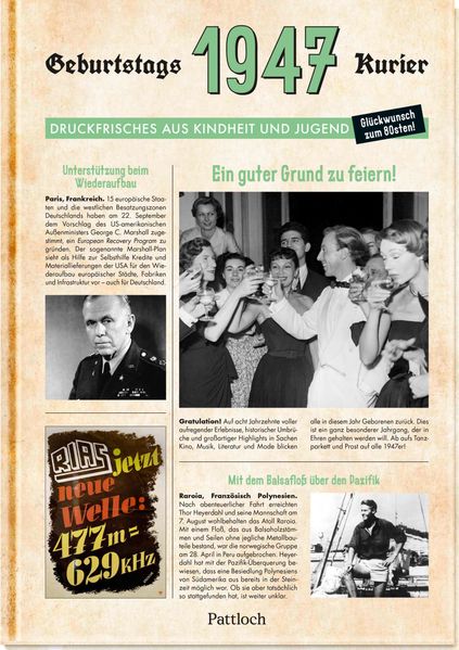 Cover von 1947 – Geburtstagskurier