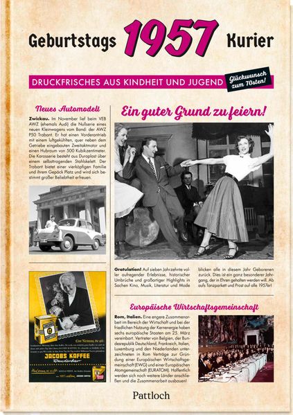 Cover von 1957 – Geburtstagskurier